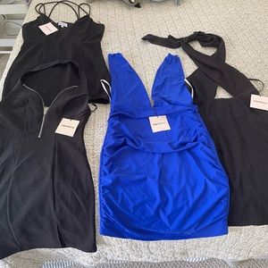 Dresses, crop tops, swimwear.